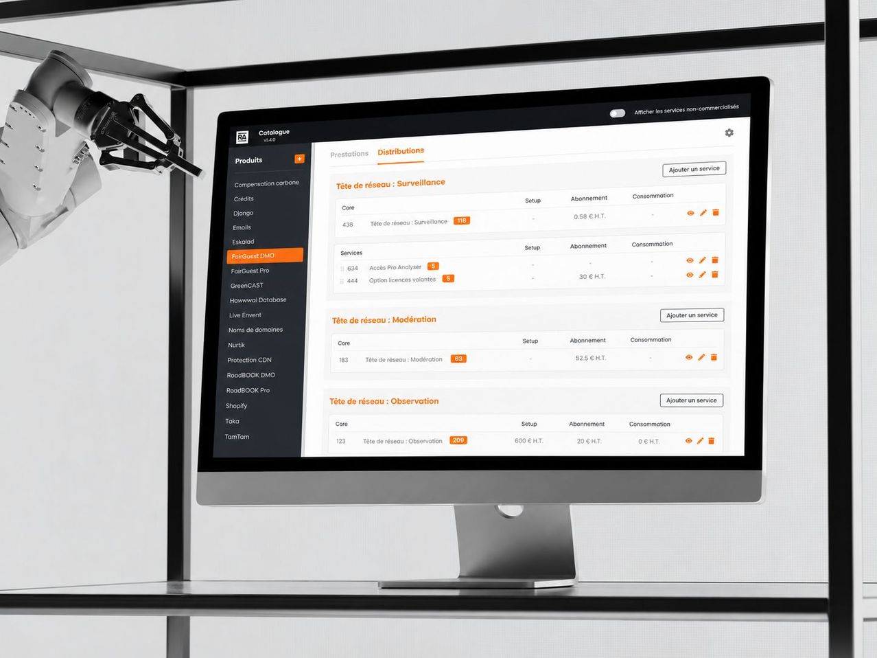 Internal ERP — catalogue and invoicing workflows visual 3