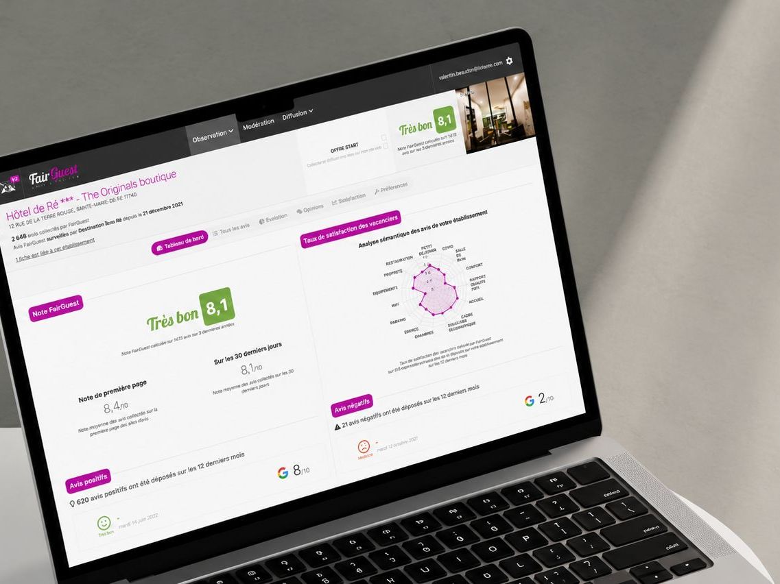 Fairguest — bringing tourism reviews together visual 2