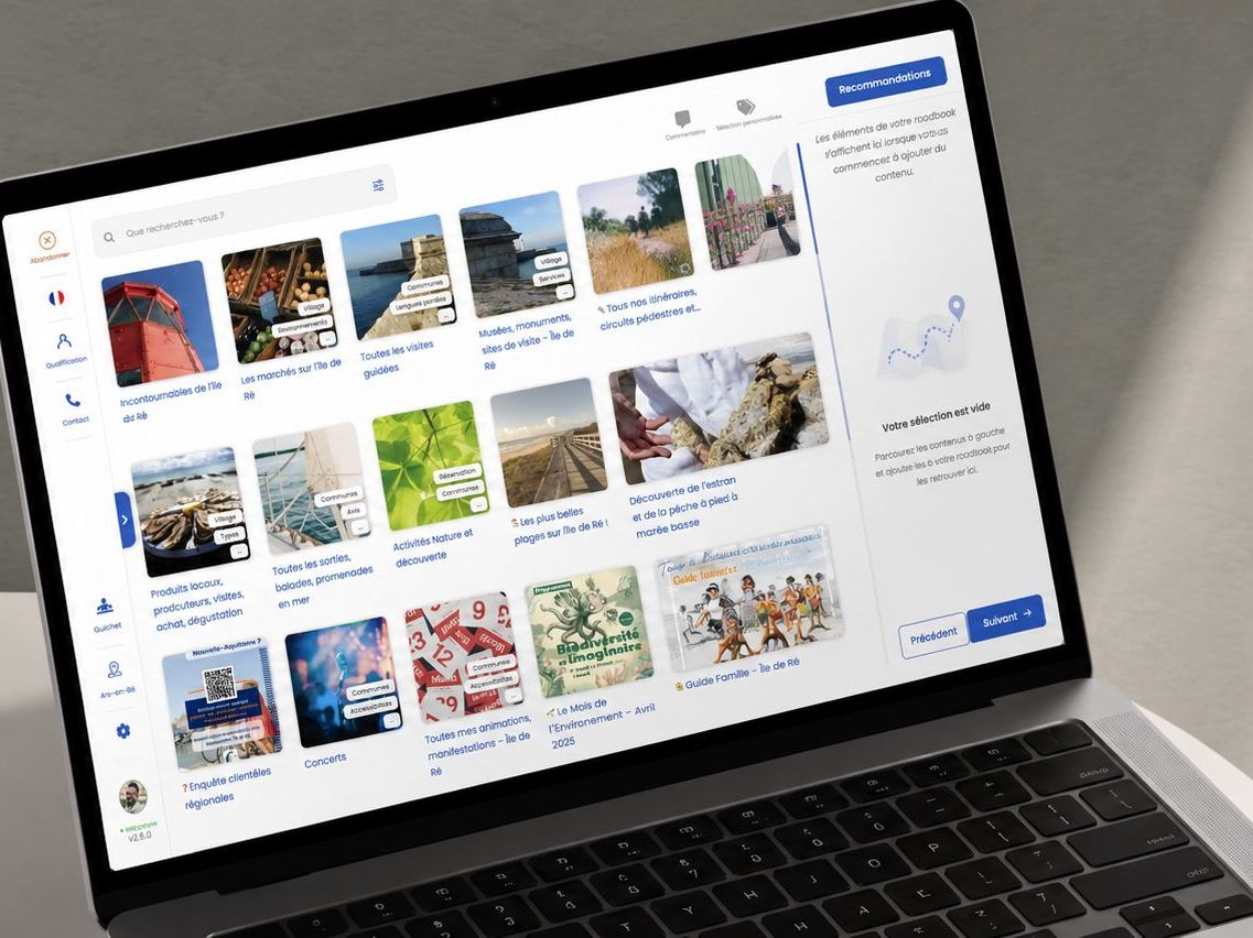 RoadBOOK — evolving an established tourism platform visual 2