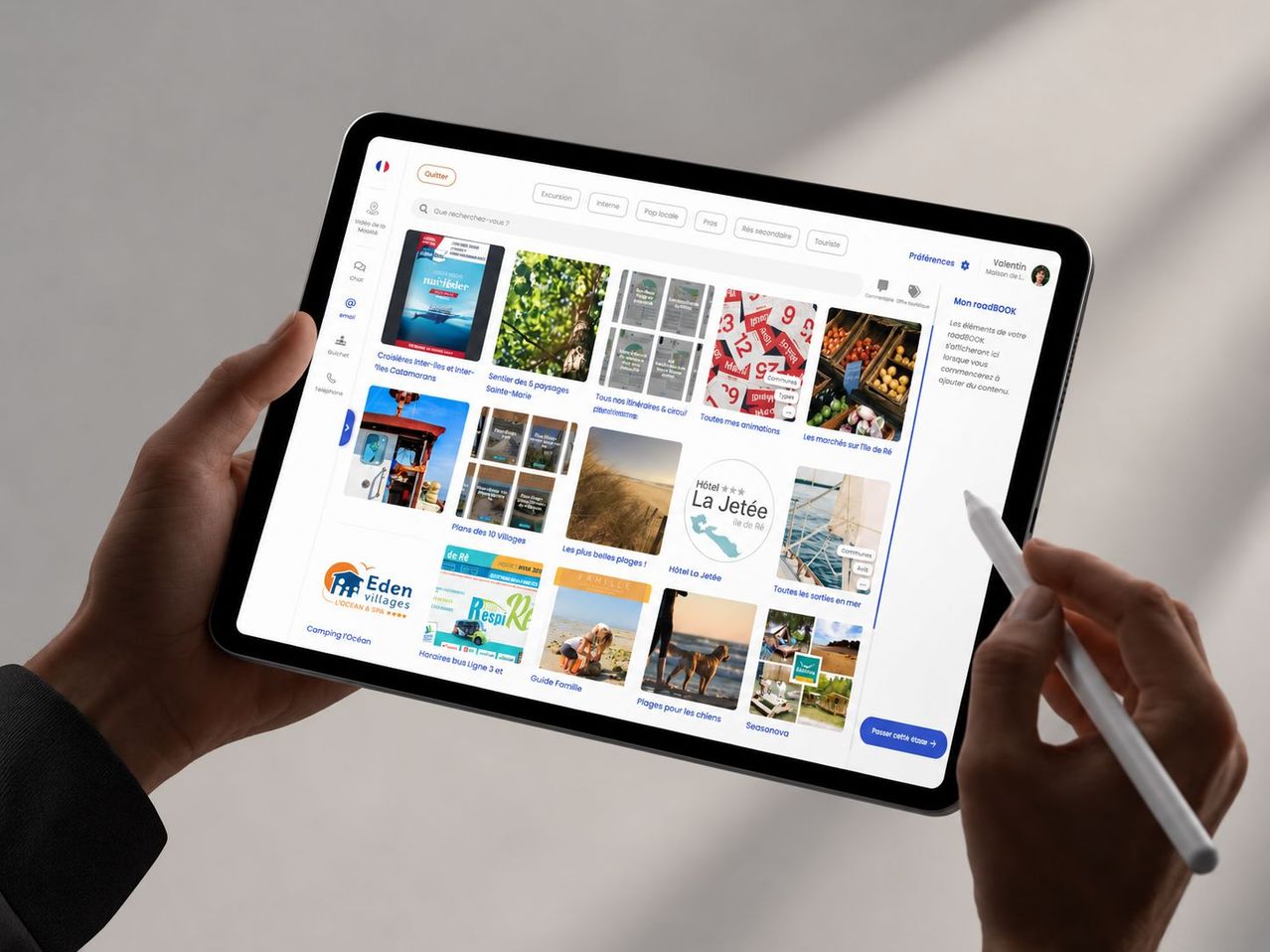 RoadBOOK — evolving an established tourism platform visual 3